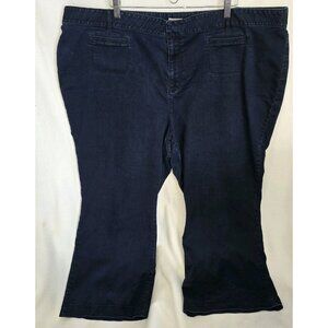 J Jill Jeans Womens 28 Straight Leg Ankle Length Dark Wash Luxury Soft Denim